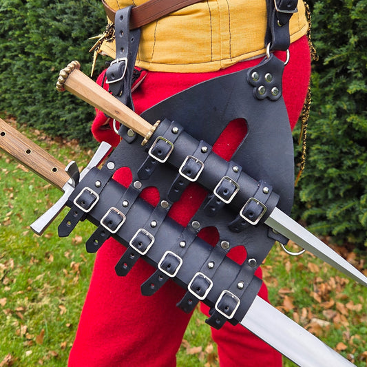 Leather Sword Frog (Double)