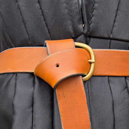 Leather Belt (40mm) - Medieval Style
