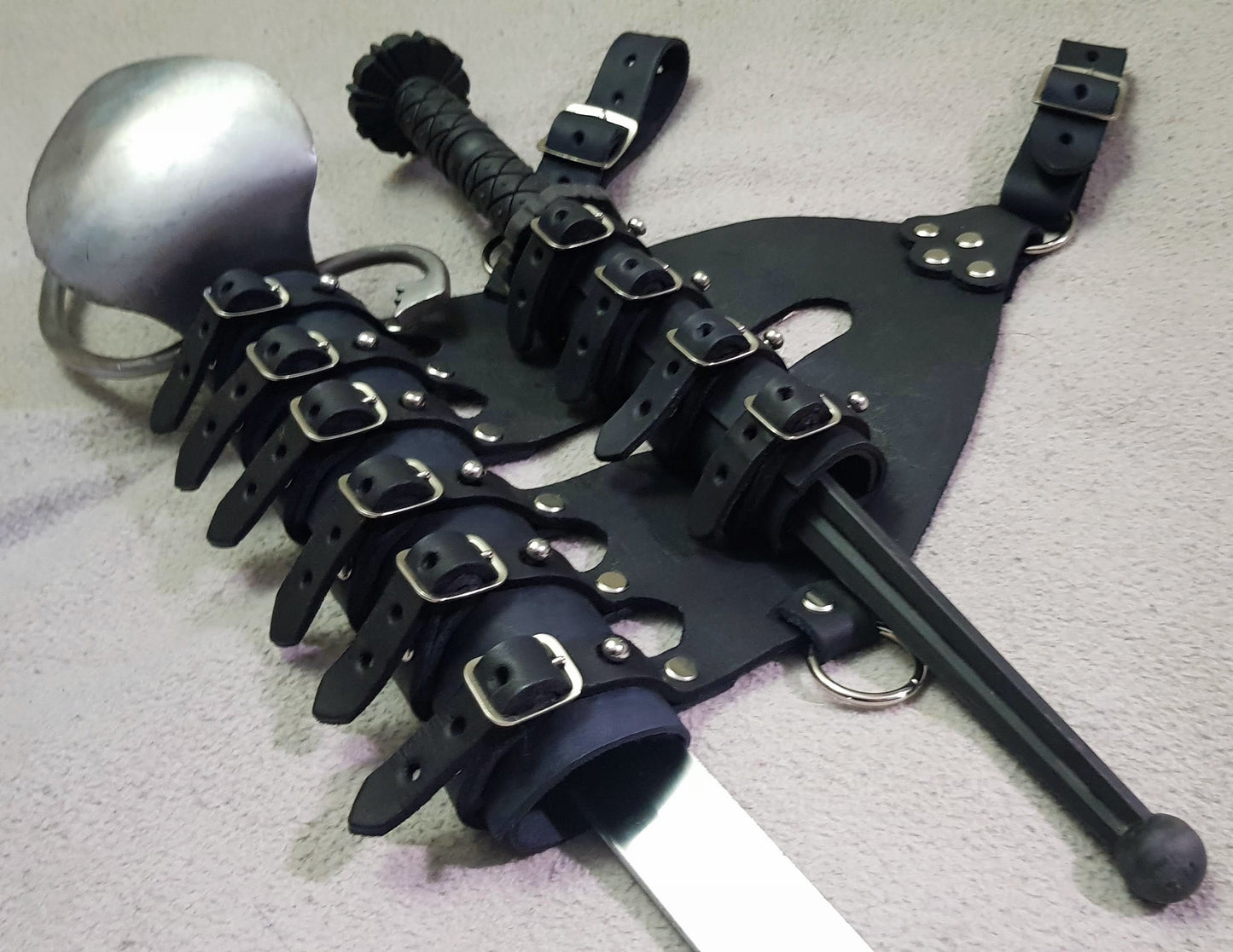 Leather Sword Frog (Double)