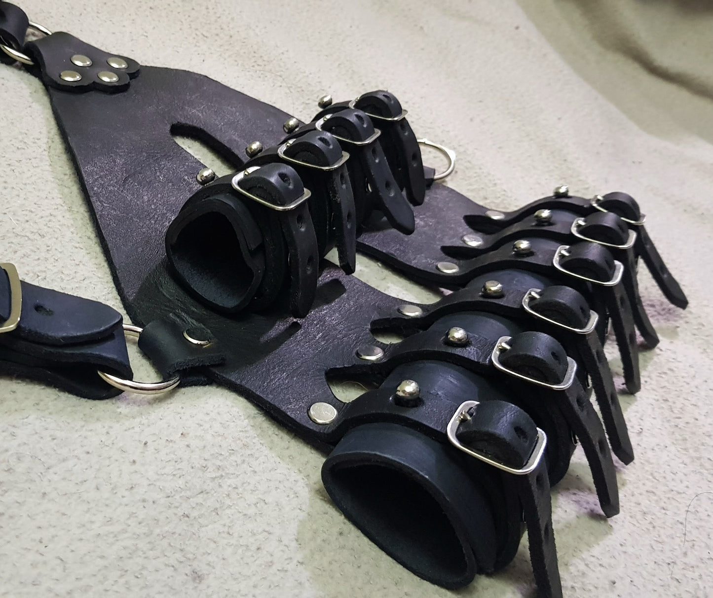 Leather Sword Frog (Double)