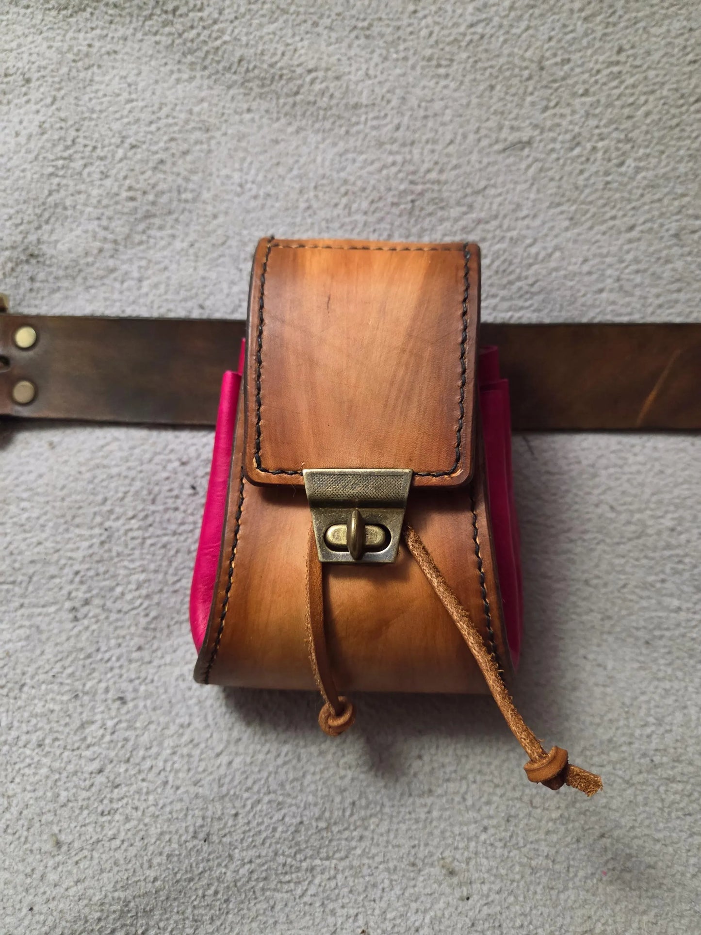 Medieval Style Leather Pouch