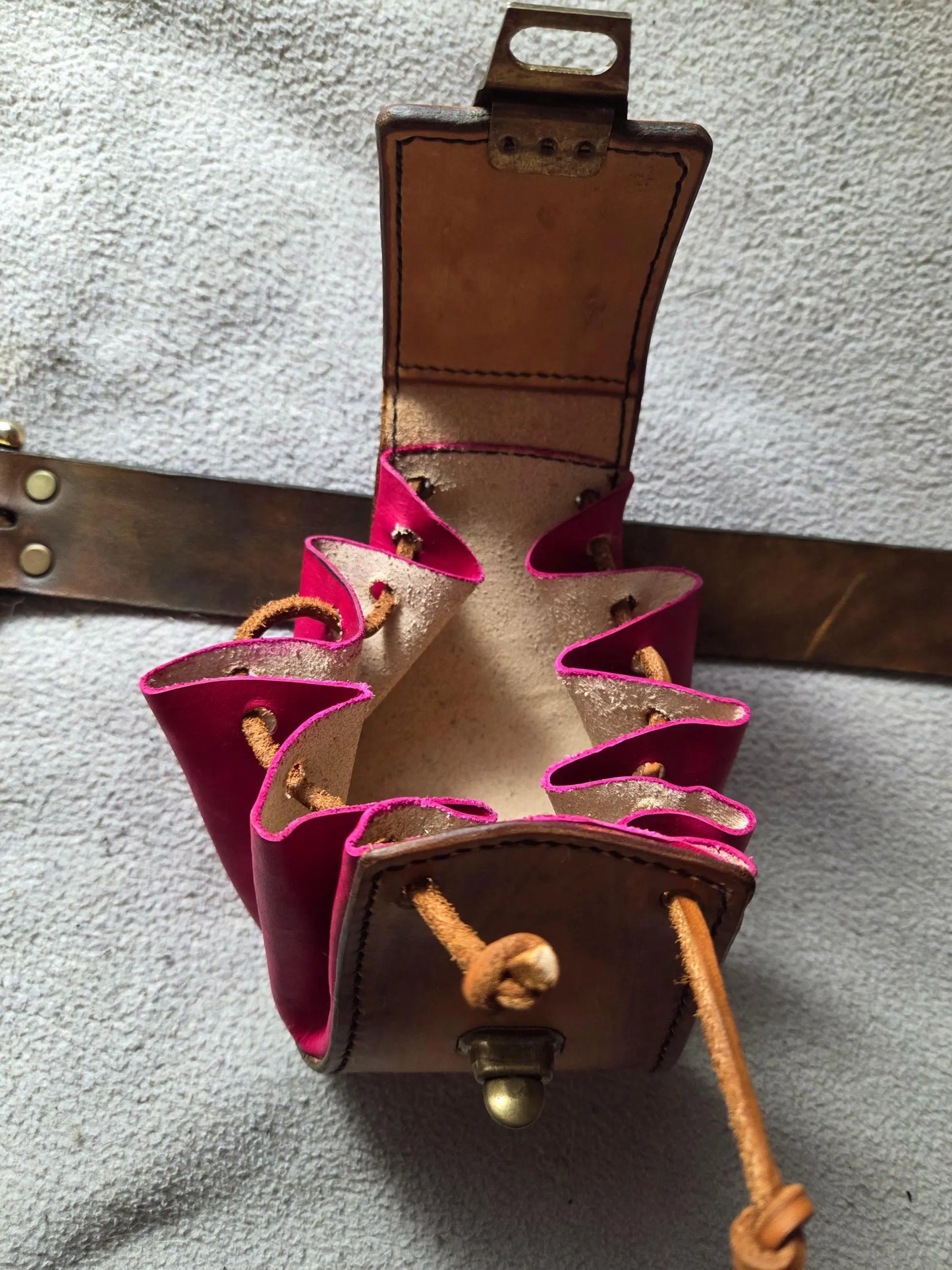 Medieval Style Leather Pouch