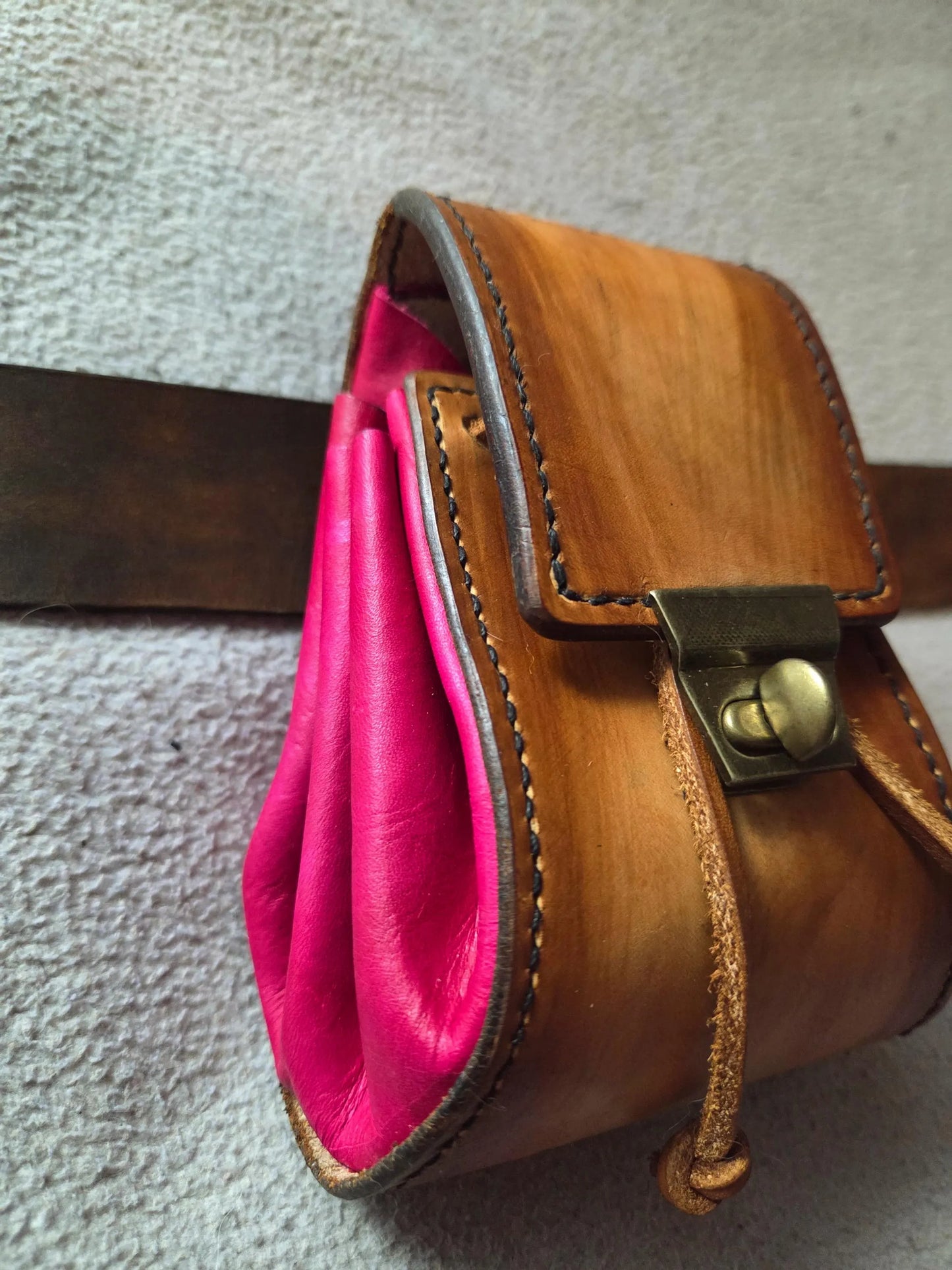 Medieval Style Leather Pouch