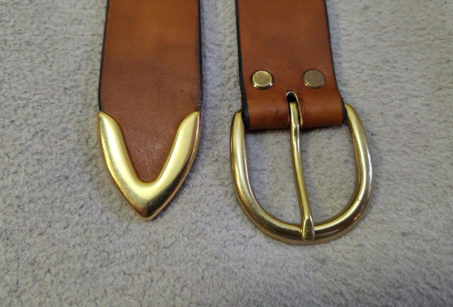 Leather Belt (40mm) - Medieval Style