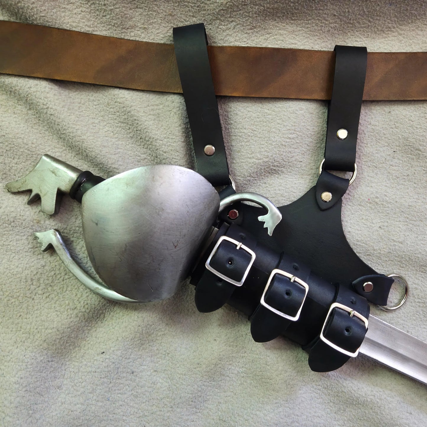 Basic Leather Sword Frog