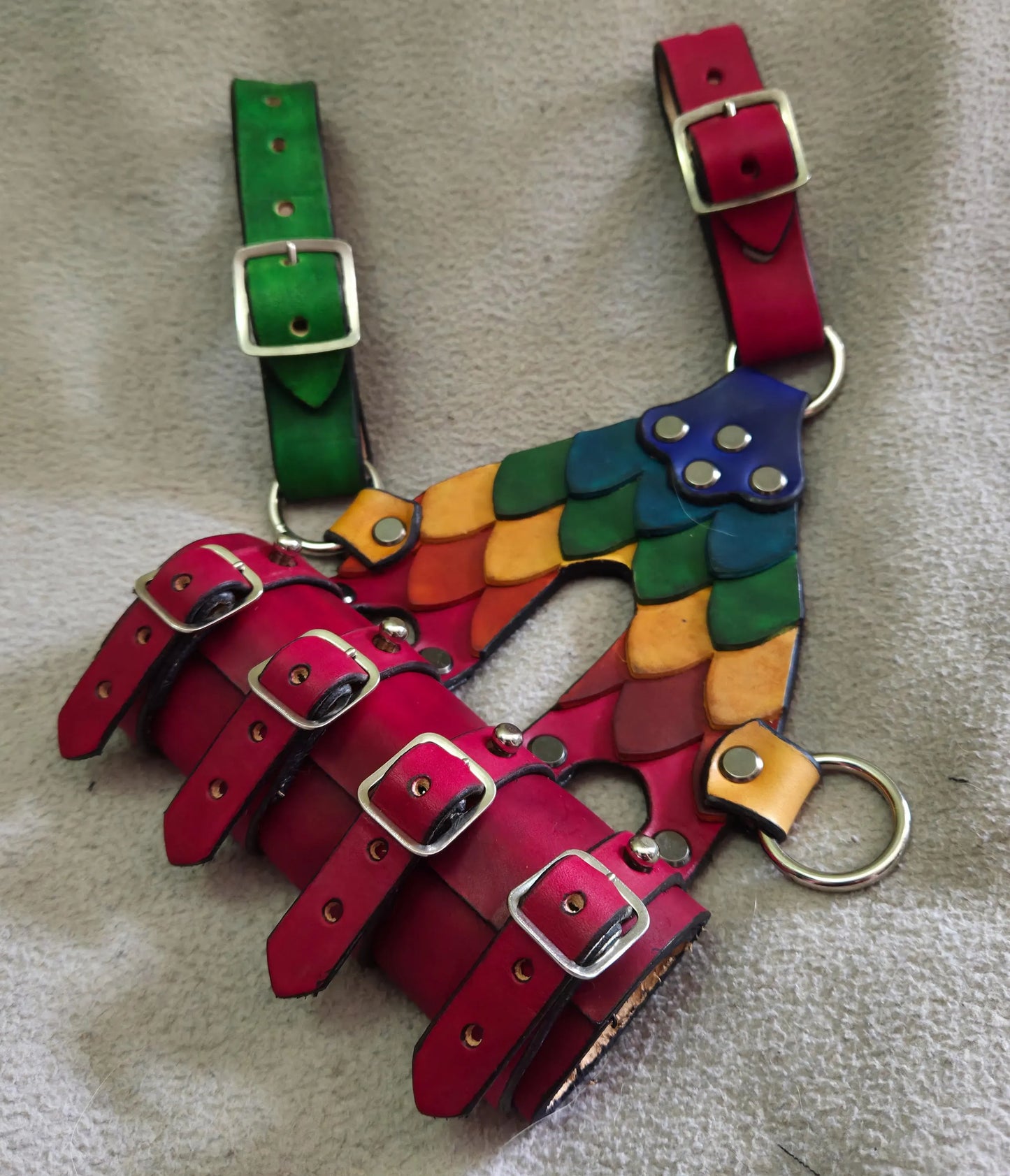Leather Sword Frog (Single) - Rainbow Scale