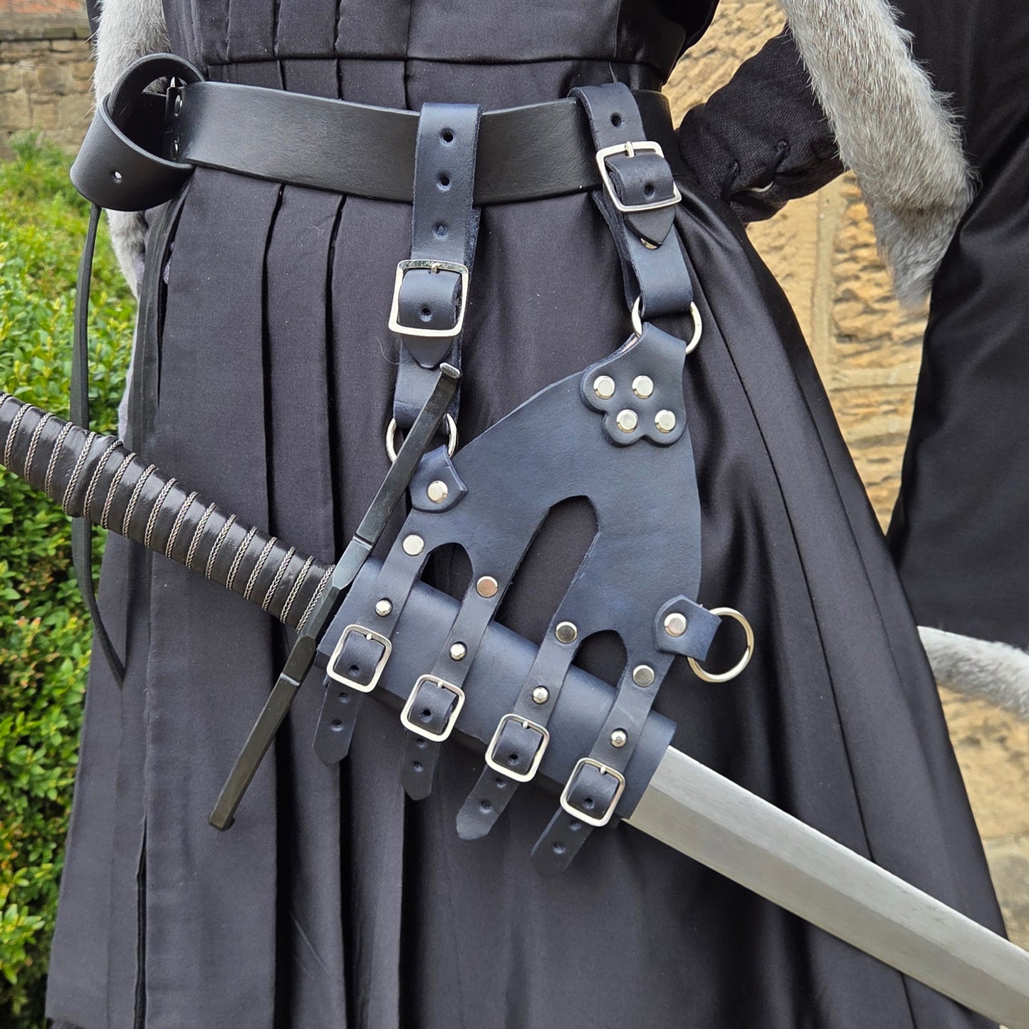 Leather Sword Frog (Single)