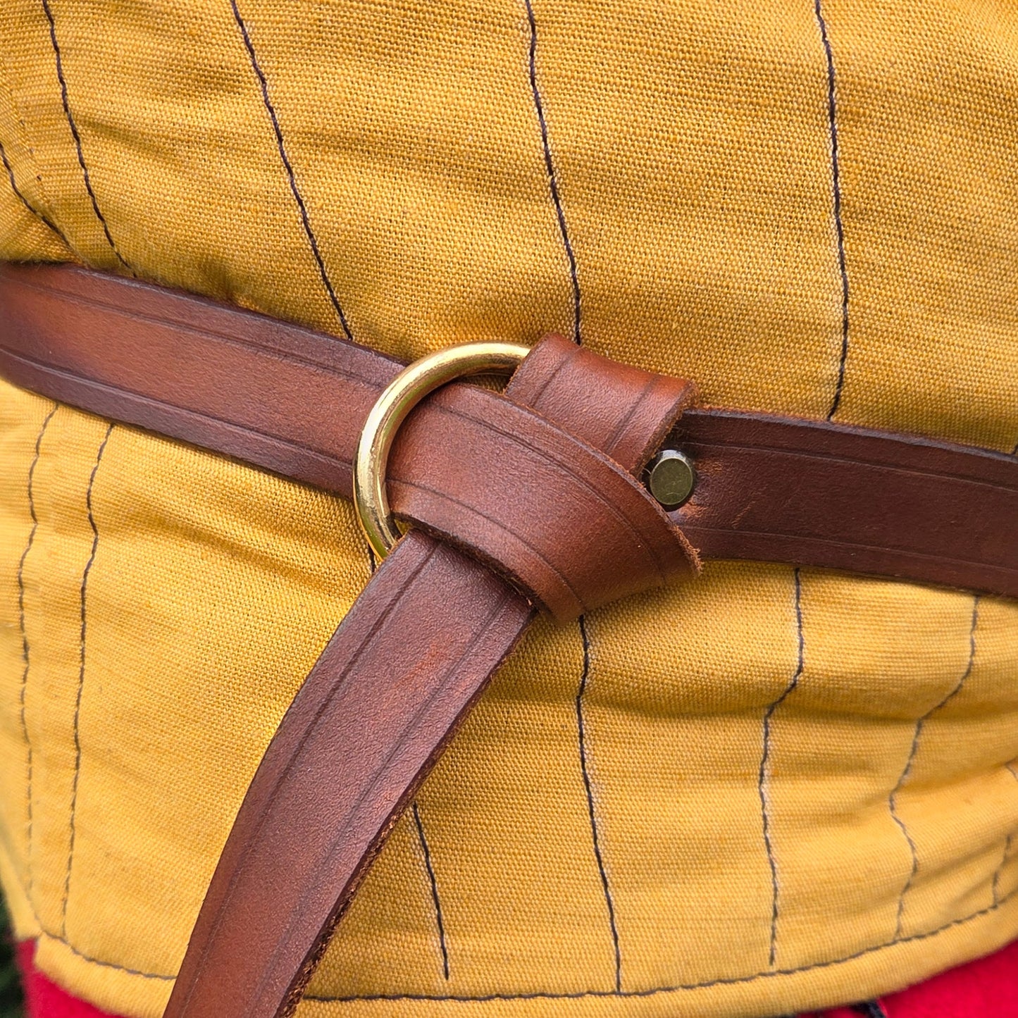 Leather Ring Belt (25mm)