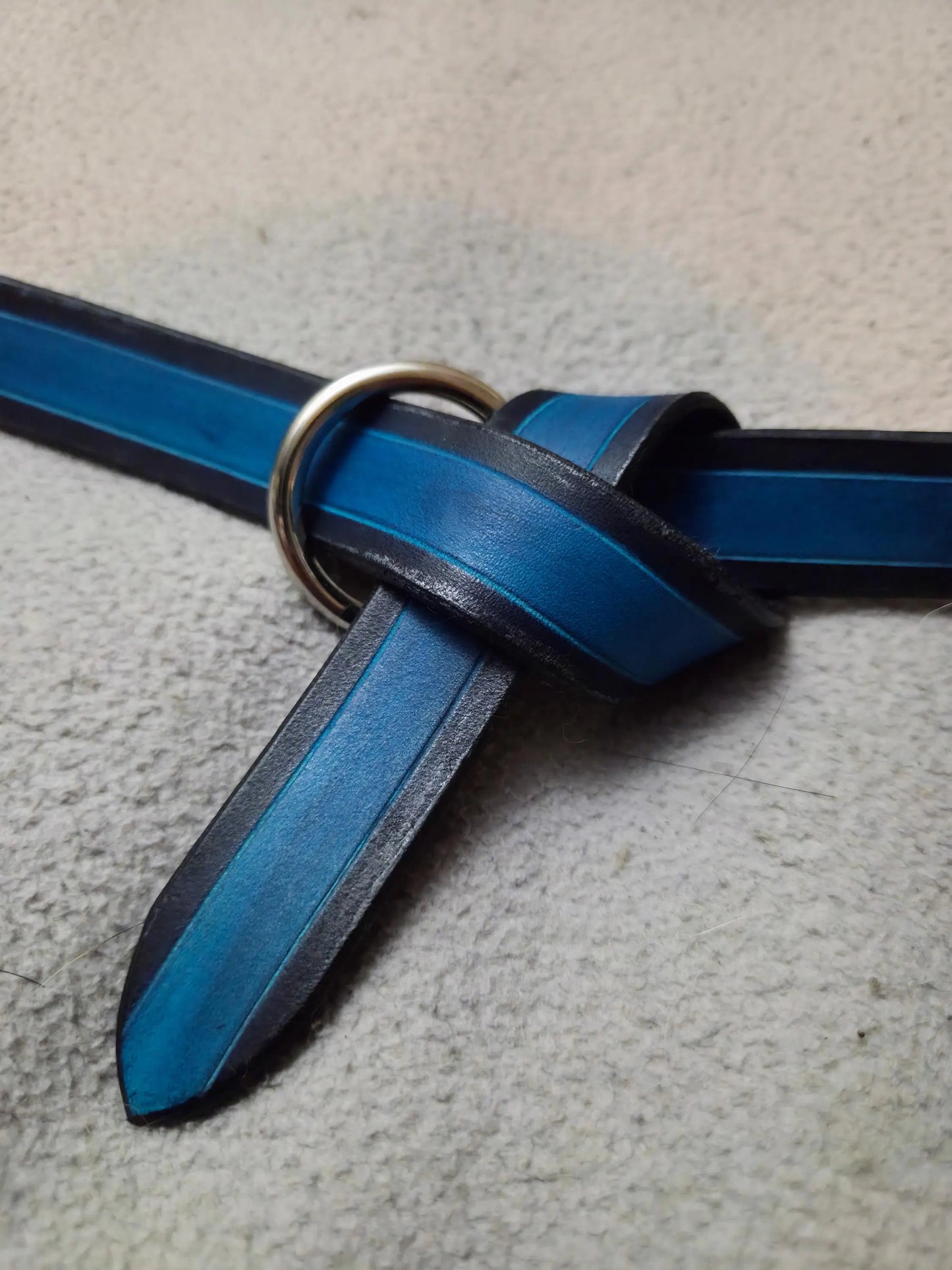 Leather Ring Belt (25mm)