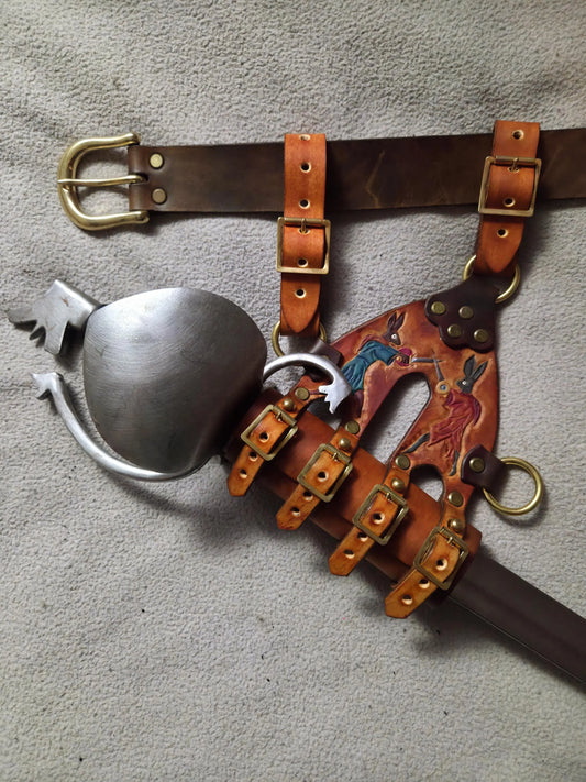 Leather Sword Frog (Bunnies)