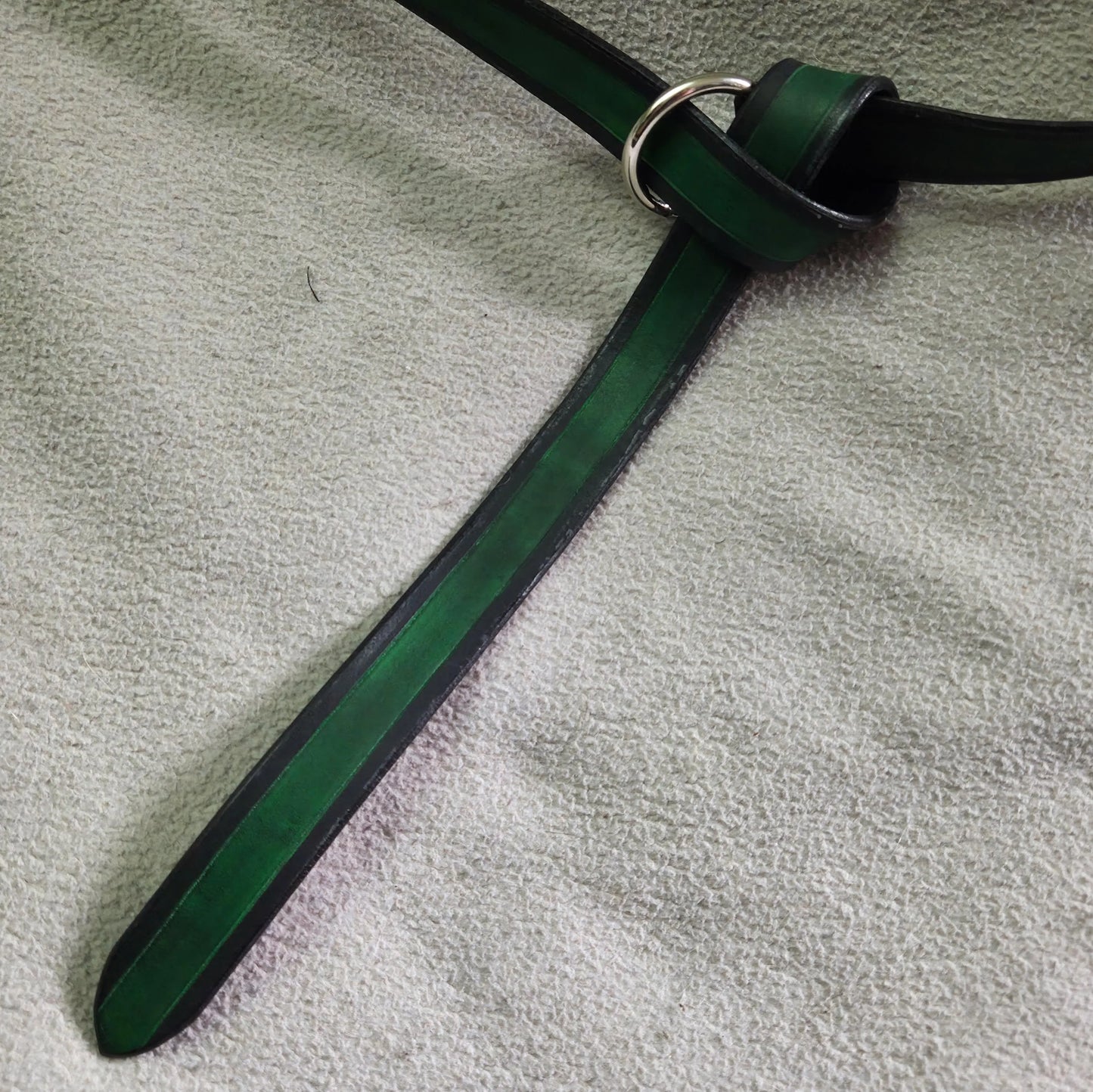 Leather Ring Belt (25mm)