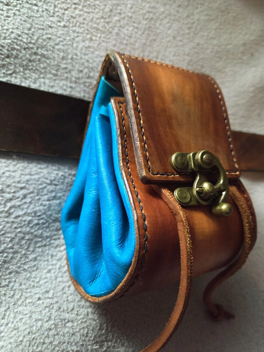 Medieval Style Leather Pouch