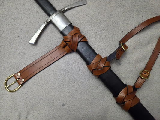 Scabbard Suspension Belt (40mm) - Double